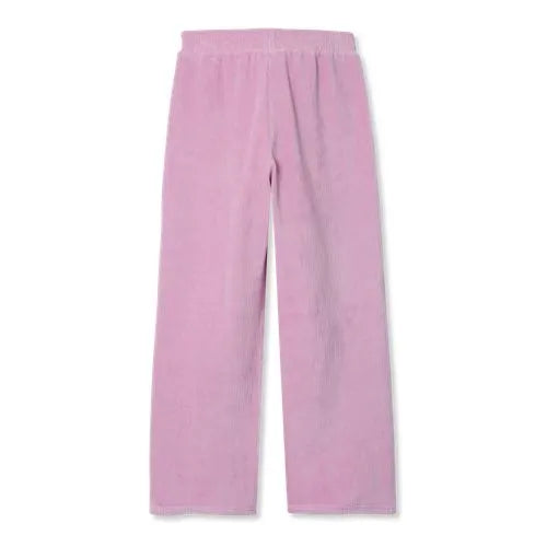 Girls Corduroy Wide Leg Knit Pants