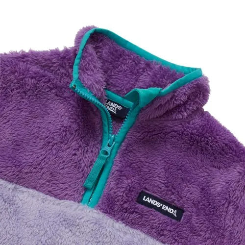 Kids Heritage Fleece Quarter Zip Pullover Top