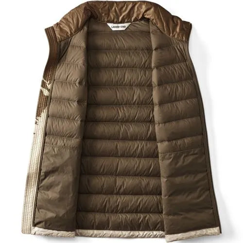 Men's Wanderweight Packable Print Down Vest