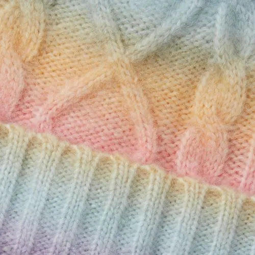 Kids Fleece Lined Pom Hat