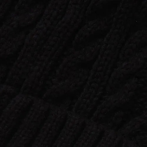 Kids Fleece Lined Pom Hat