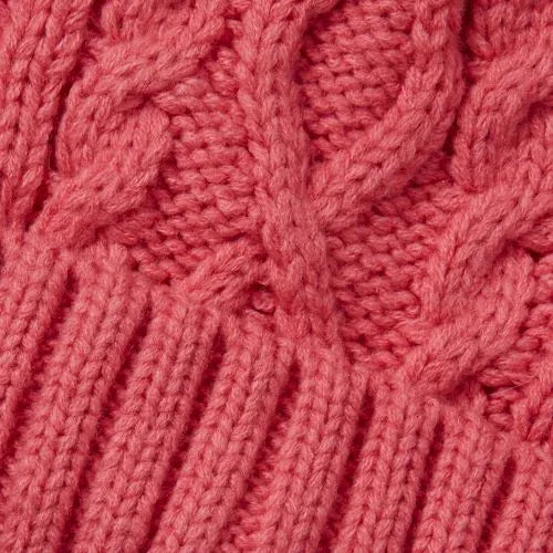Kids Fleece Lined Pom Hat