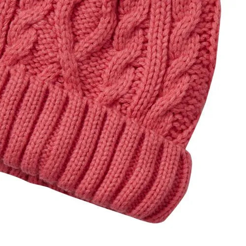 Kids Fleece Lined Pom Hat