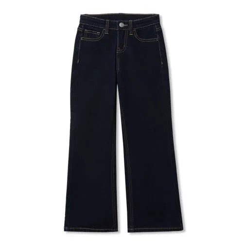 Girls Wide Leg Denim Jeans