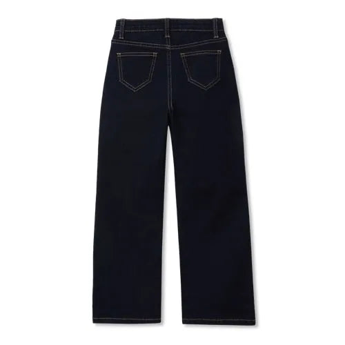 Girls Wide Leg Denim Jeans