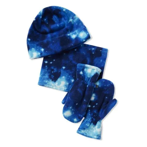 Kids Cozy Fleece Hat-Scarf-Gloves Set
