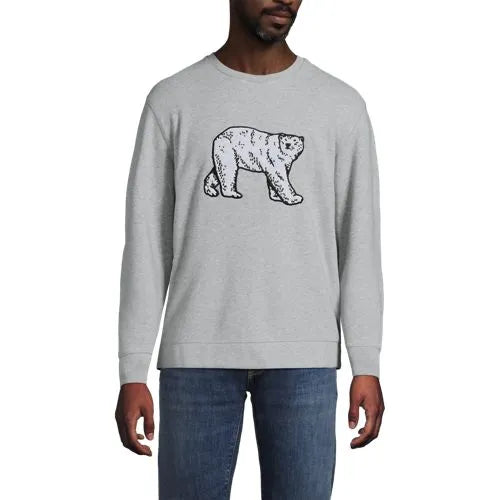 Men's Long Sleeve Serious Sweats Holiday Crew Sweatshirt