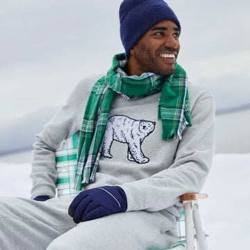 Men's Long Sleeve Serious Sweats Holiday Crew Sweatshirt