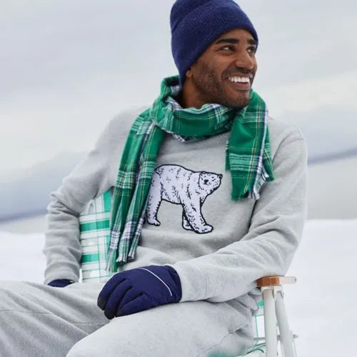 Men's Long Sleeve Serious Sweats Holiday Crew Sweatshirt