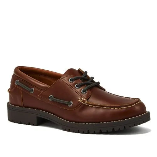 Women's Seaport Leather Lace Up Boat Shoes