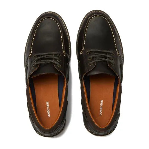 Men's Seaport Leather Lace Up Boat Shoes