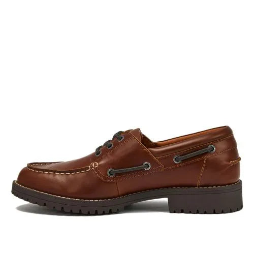Men's Seaport Leather Lace Up Boat Shoes