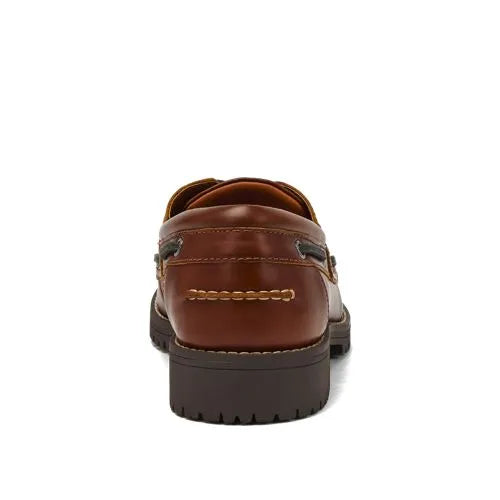 Men's Seaport Leather Lace Up Boat Shoes