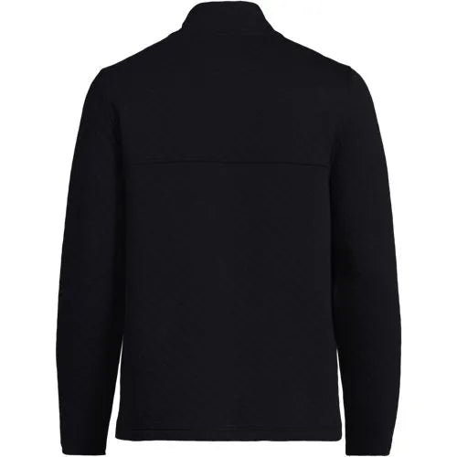 Unisex Quilted Snapneck Pullover