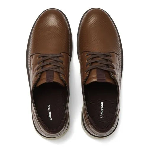 Men's Leather Lace Up Derby Oxfords