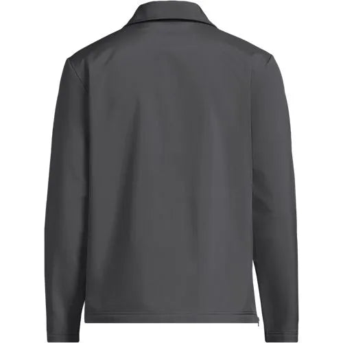 School Uniform Unisex Soft Shell Collared Half Zip Pullover Top