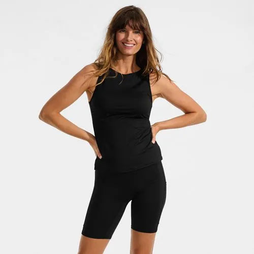 Women's Tugless QuickDry 7" Swim Bike Shorts