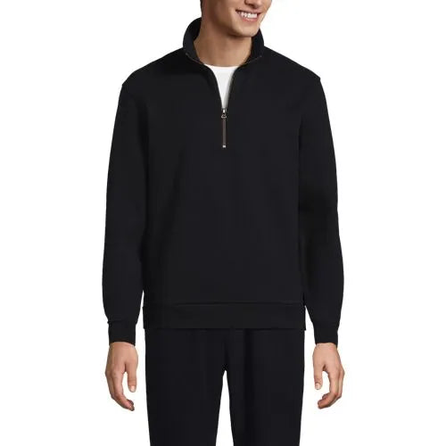 Men's Long Sleeve Serious Sweats Quarter Zip Sweatshirt