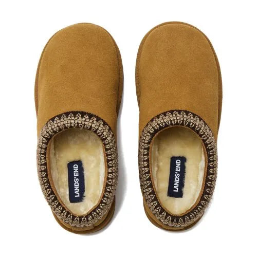 Kids Suede Hearth Slippers