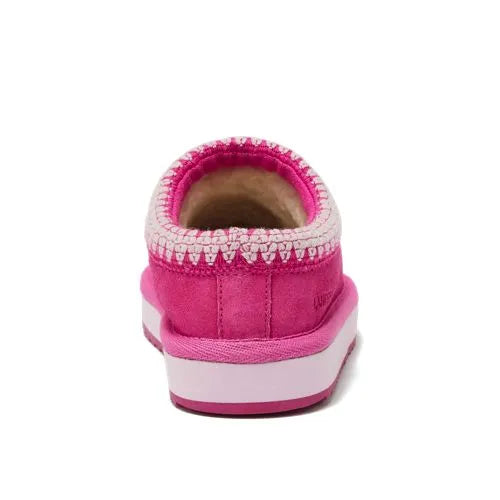 Kids Suede Hearth Slippers