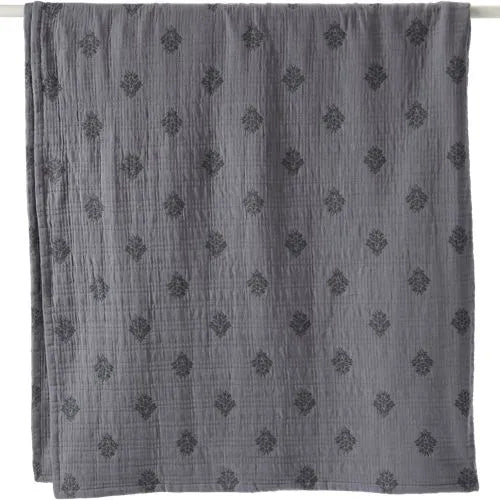 Embroidered Matelasse Bed Coverlet