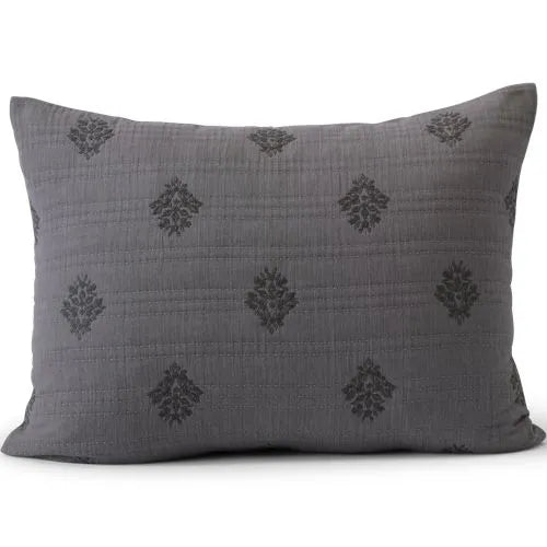 Embroidered Matelasse Bed Coverlet