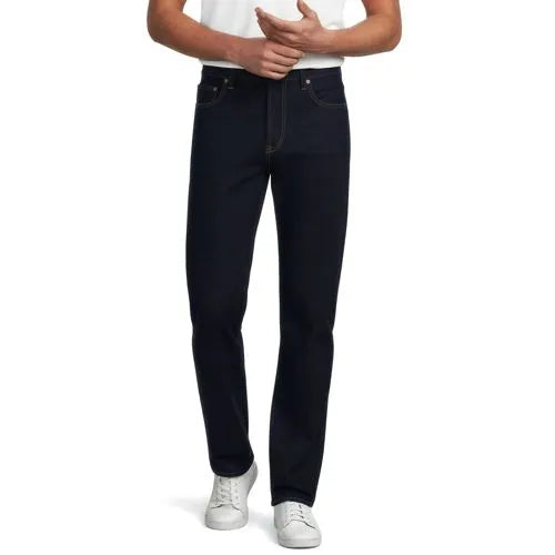 Men's Stretch Comfort Waist Easy Classic Fit Forever Blue Jean