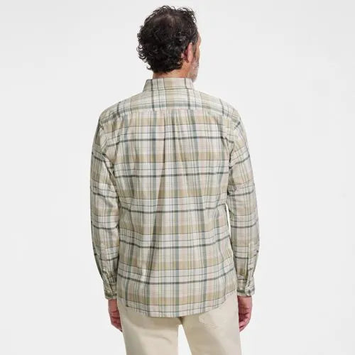 Men's Long Sleeve Madras Shirt
