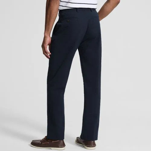 Men's Classic Fit Seersucker Polished Trouser
