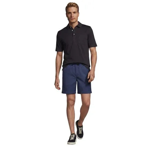 Men's 7" Lightweight Twill Pull On Deck Short