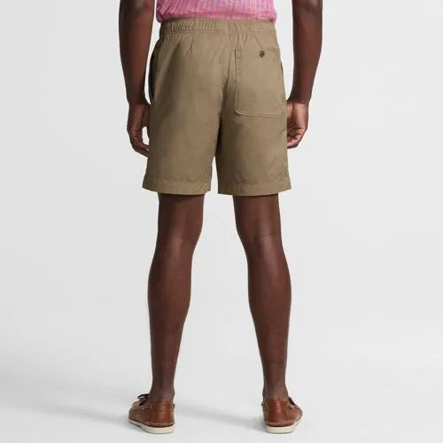 Men's 7" Lightweight Twill Pull On Deck Short