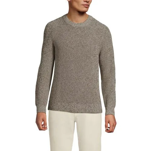 Men's Long Sleeve Drifter Marl Crewneck Sweater