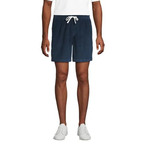 Men's 7" Corduroy Pull On Deck Short