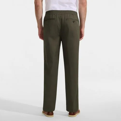 Men's Lightweight Twill Pull On Deck Pant