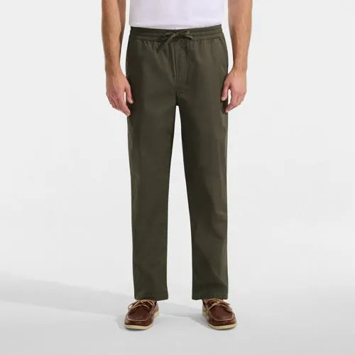 Men's Lightweight Twill Pull On Deck Pant
