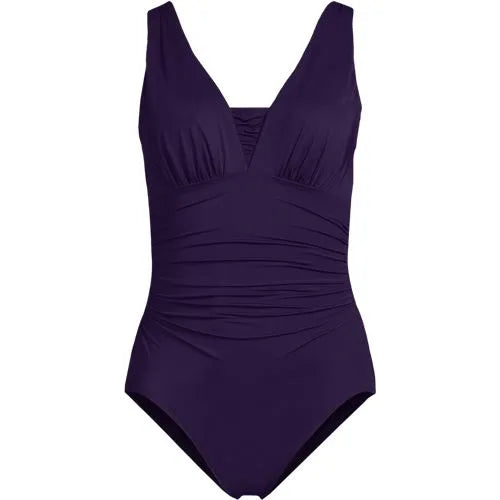 Women's Mastectomy New SlenderSuit Grecian Adjustable Low Leg One Piece