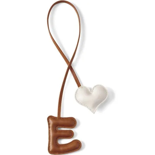 Letter C Faux Leather Bag Charm