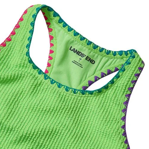 Girls Embroidered Bikini Swimsuit Set