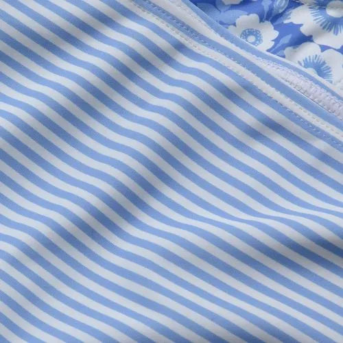 Girls Chlorine Resistant Ruffle Tankini Swimsuit Set