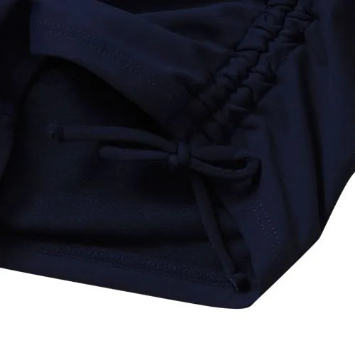 Girls Chlorine Resistant Ruched Swim Boyshort