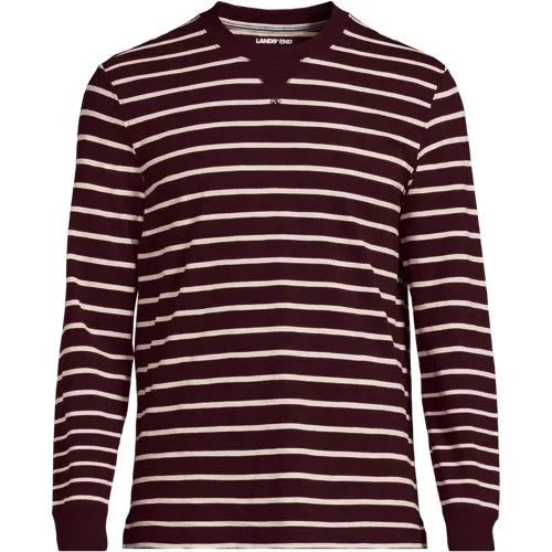 Men's Long Sleeve Slub Crew