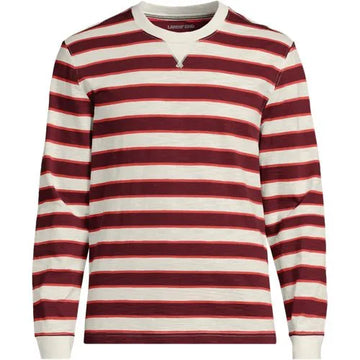 Men's Long Sleeve Slub Crew