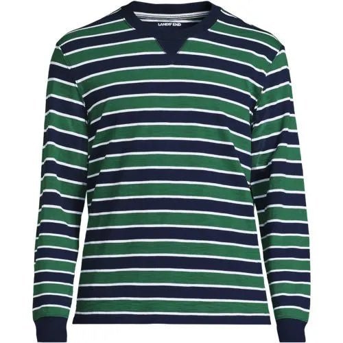 Men's Long Sleeve Slub Crew