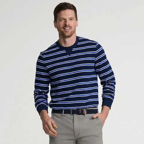 Men's Long Sleeve Slub Crew