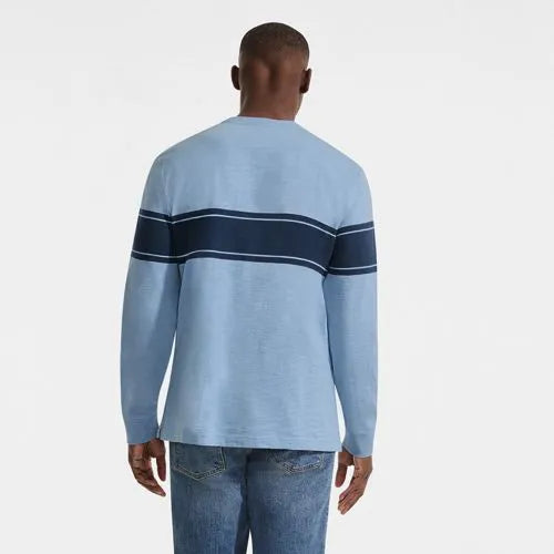 Men's Long Sleeve Slub Crew