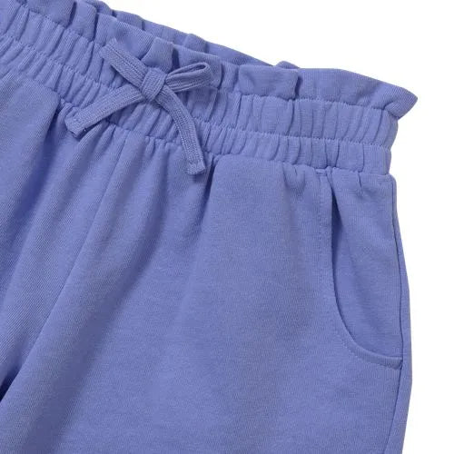 Girls French Terry Paper Bag Shorts