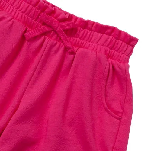 Girls French Terry Paper Bag Shorts