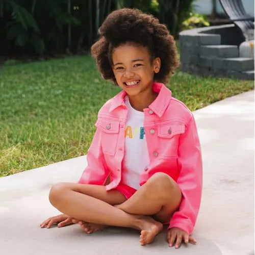 Girls Boxy Denim Jacket