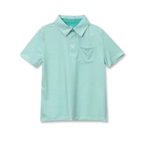 Boys Short Sleeve Adventure Performance Polo