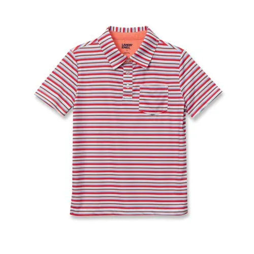 Boys Short Sleeve Adventure Performance Polo